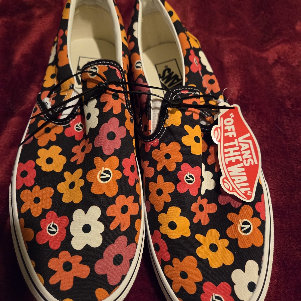 Vans Floral Print Sneakers